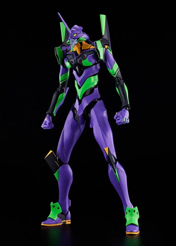 Rebuild of Evangelion Moderoid Plastic Model Kit DX-SCALE Evangelion Test Type-01 Luminous Set Edition 26 cm
